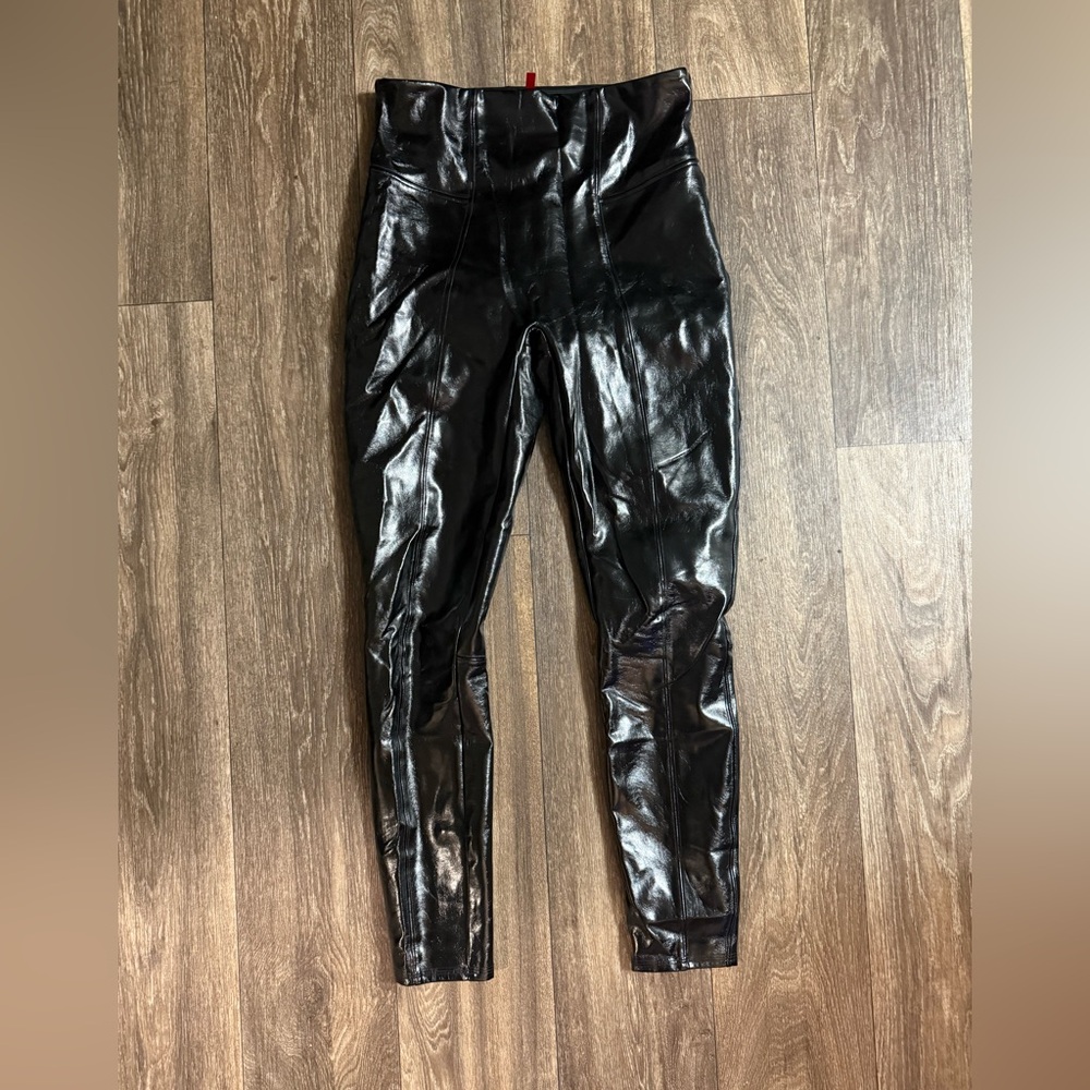 SPANX Faux Leather Leggings